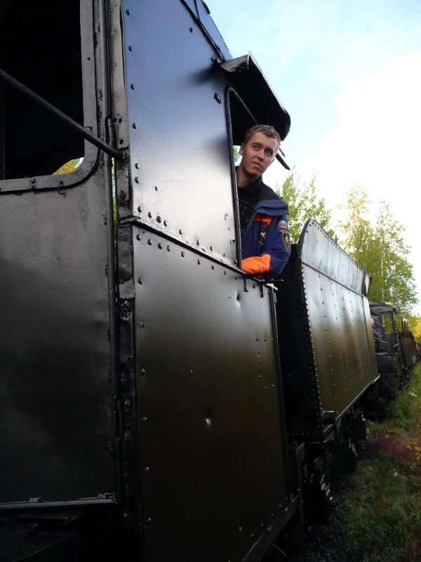 Cemetery locomotives in the far north